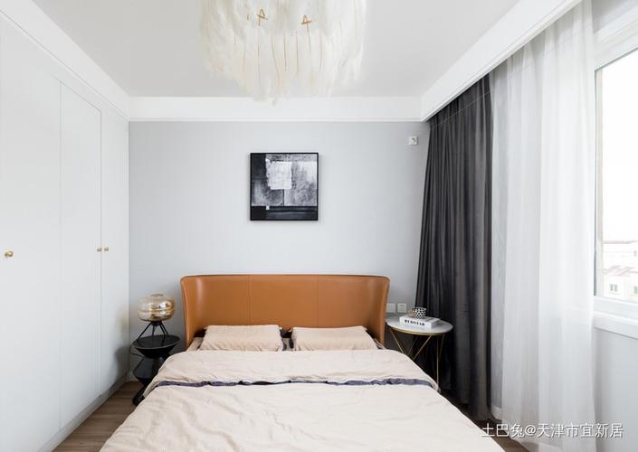 "凹"型墙户型改造的绝妙巧思卧室现代简约卧室设计图片赏析