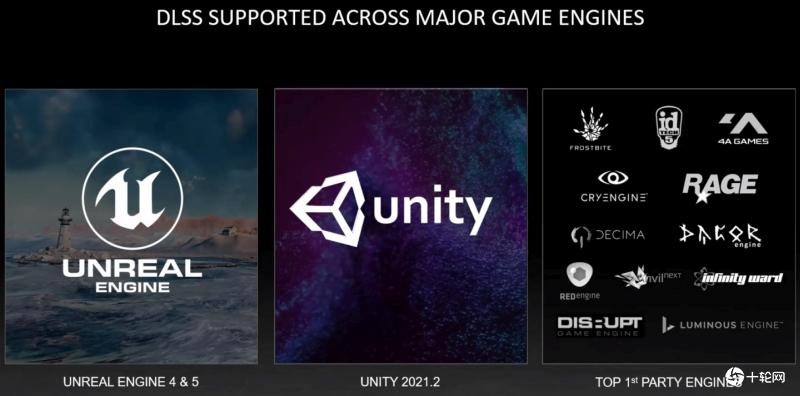 dlss也将支持unreal engine 4,5以及unity 2021.