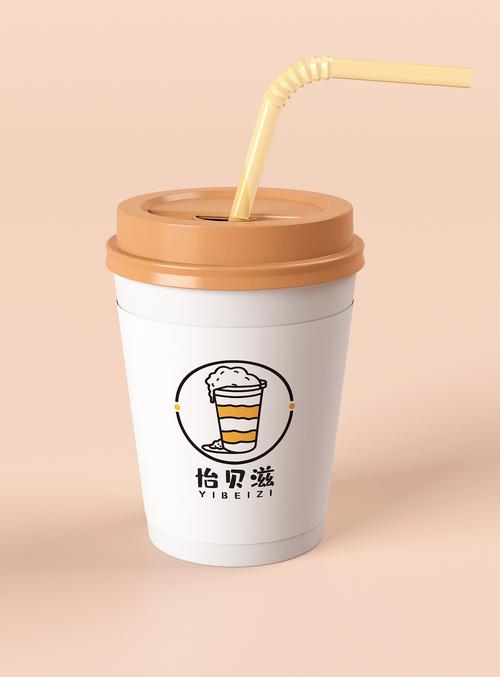 奶茶店logo设计