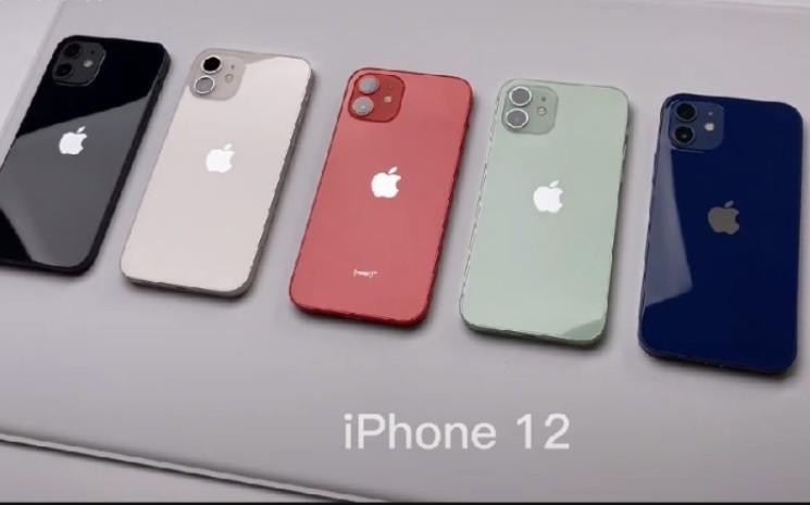 iphone12真机颜色大赏你喜欢那个颜色呢