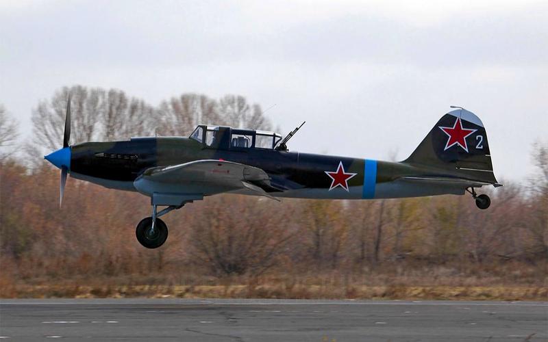 伊留申 ilyushin il-2 伊尔2攻击机 大比例像真机 (附图纸)
