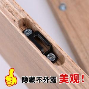 二合一连接件隐形2合1扣件家具橱衣柜子木工层板配件木得易拉米诺