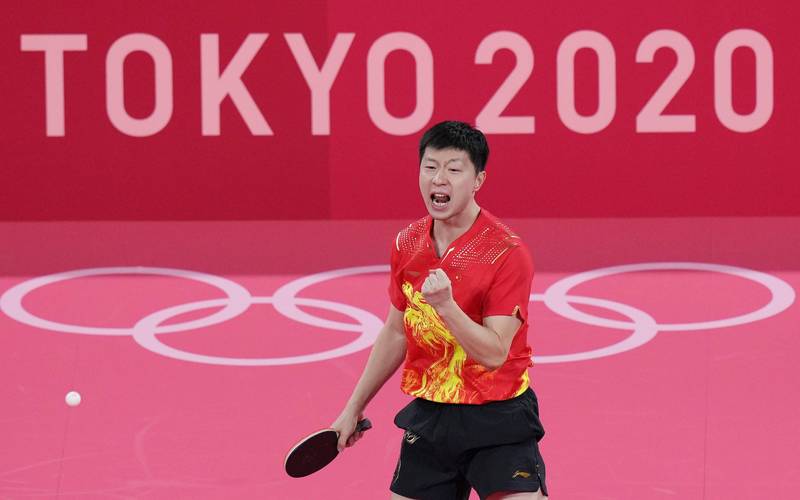 第19金!马龙成奥运史上首位乒乓球男单卫冕冠军_决赛