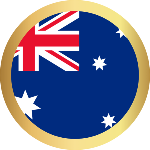 国旗圆澳大利亚国家足球