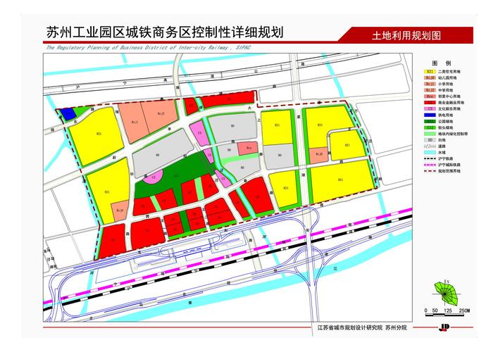 苏州工业园区城铁商务区控制性详细规划