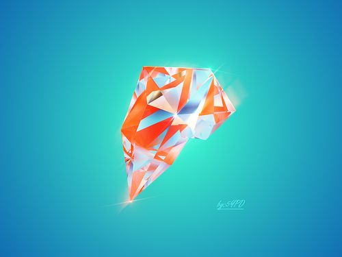 一颗钻石|平面|图案|5ypd - 原创作品 - 站酷 (zcool)