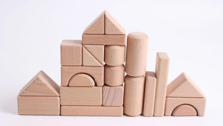 geometric wooden blocks price