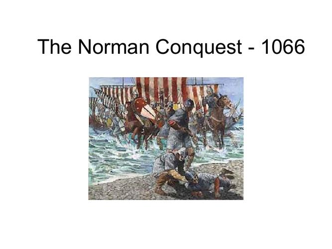 thenormanconquest诺曼征服