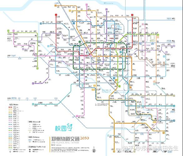 上传一个郑州地铁规划2050,可能在2050年左右买房或许不会太注重于