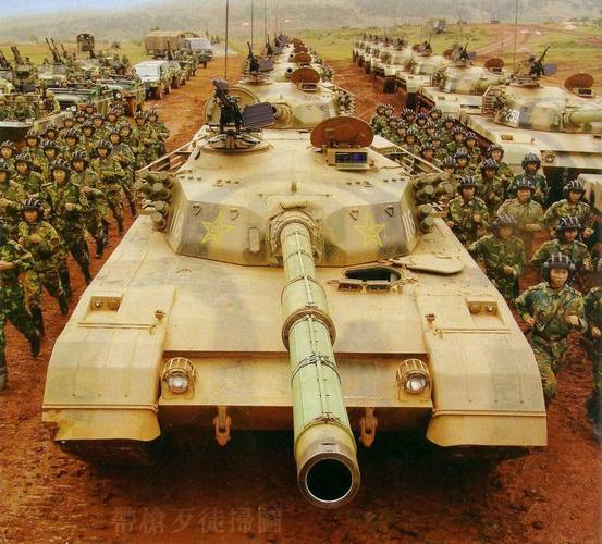 中国陆军96式主战坦克