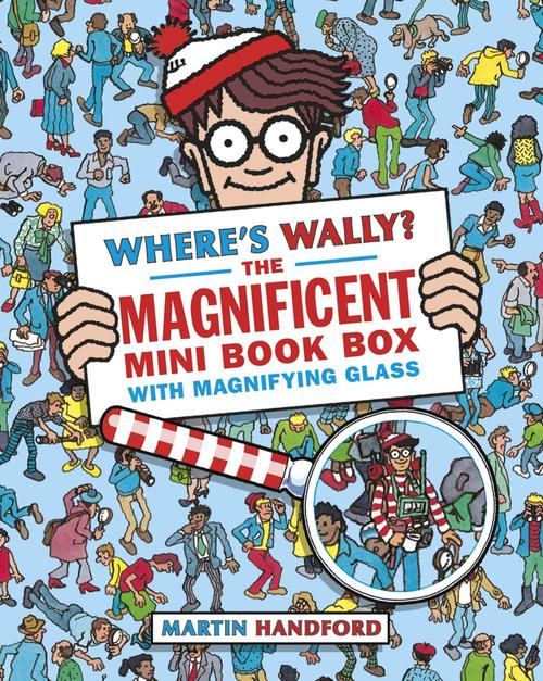 【wheres wally?】the magnificent mini book box,【威利在哪里?】