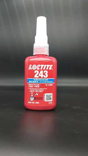 乐泰243胶水 243螺纹锁固剂 是一种单组分,触变性,中等强度,耐油型