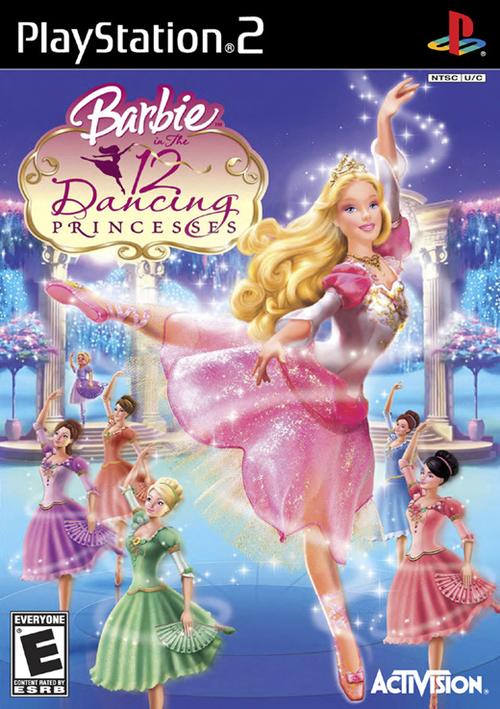 芭比和十二个跳舞的公主 barbie 12 dancing princesses 动作游戏