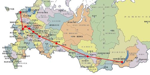 俄罗斯西伯利亚铁路东向西大穿越,从伊尔库茨克到圣彼得堡,5835公里路