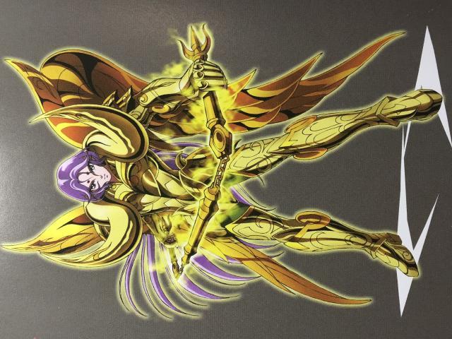 圣斗士星矢:黄金神圣衣配套的黄金武器,这四位圣斗士终于有定论