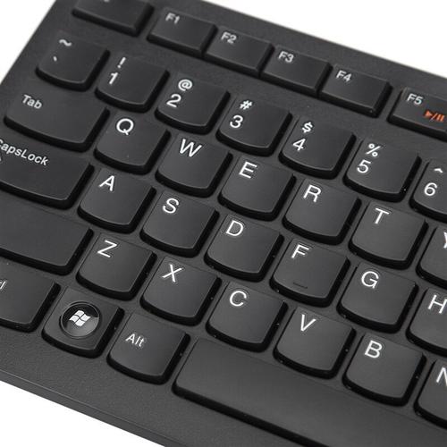 联想(lenovo)k5819 有线键盘 办公键盘 巧克力键盘 电脑键盘 黑色报价
