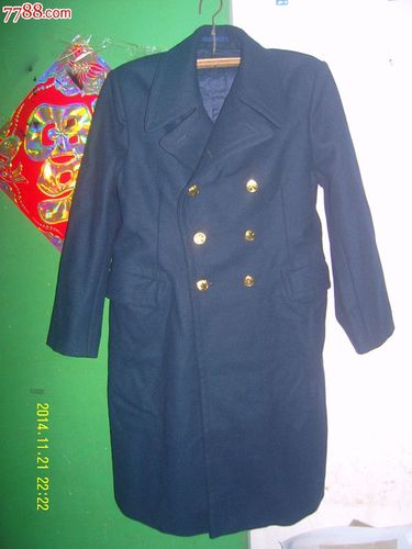 99品85式海军将官细呢子大衣,超厚55版羽纱内衬,175左右穿用,(预订出
