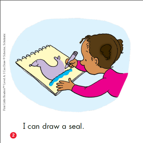 first little readers:i can draw!