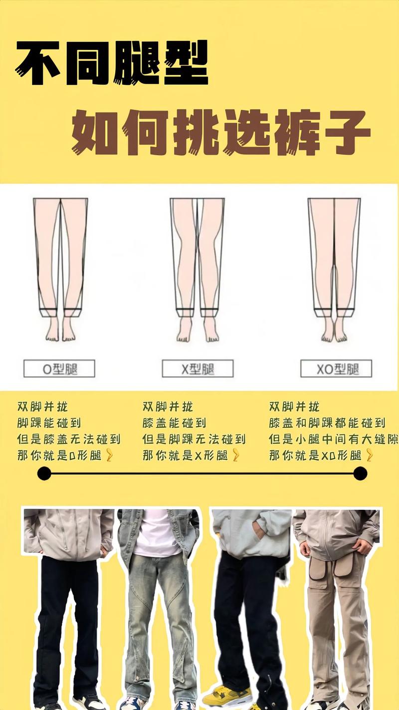 男生不同腿型如何挑选裤子.如果你是o形腿05你可以选择o型工 - 抖音