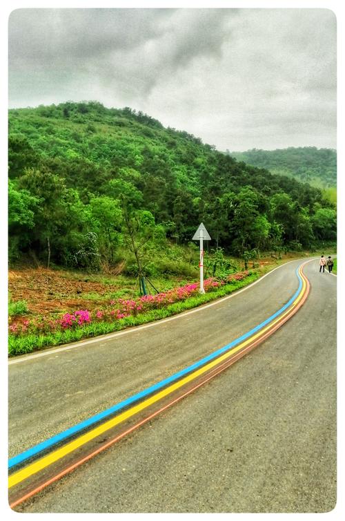 风景如画,美轮美奂的彩虹路—溧阳一号公路