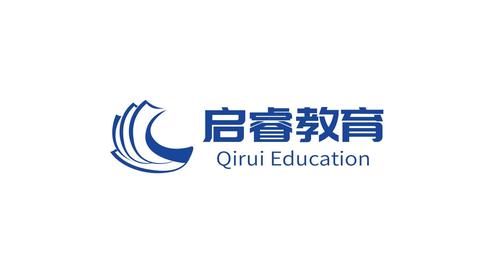 启睿教育logo设计