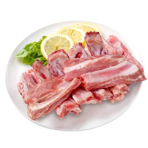 国产多肉猪前排骨生鲜猪小排带脊骨非切块 甄选猪前排 2.5斤 73.