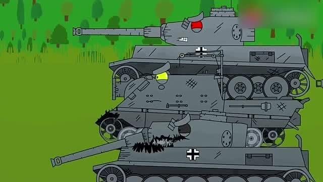 坦克世界:带个王冠就是虎王坦克,看kv6怎么收拾你们!
