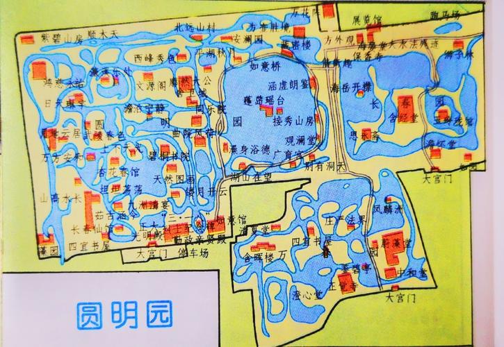 北京影像密码:皇家园林圆明园的初秋光与影的交织之美