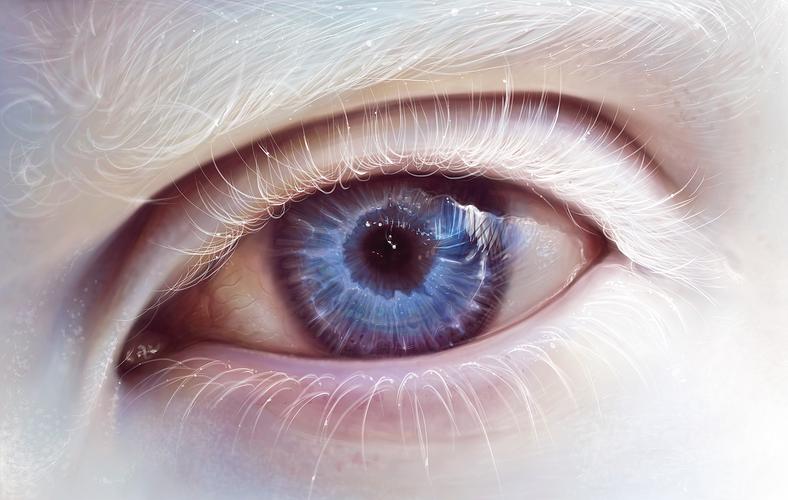 摄影,特写,eyes,blue eyes,albino,closeup,壁纸,高清壁纸人物,眼睛