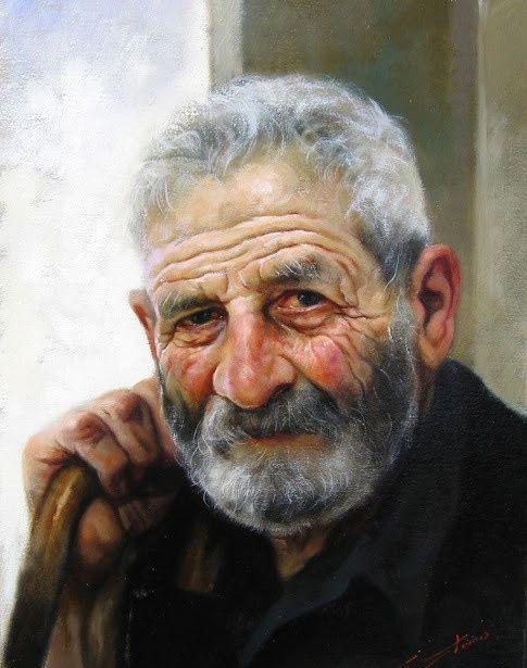 意大利著名肖像画家gianni strino人物油画欣赏