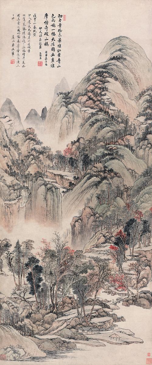 博物精品:故宫博物院藏王翚山水画赏析
