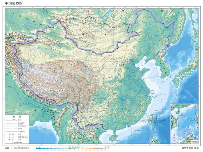 中国地形图-简明版 详细版_地图_云旅游网