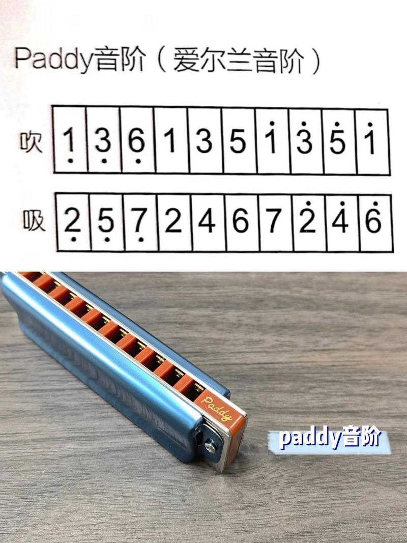787878 97布鲁斯口琴蓝调音阶是最标准音阶排列的十孔口琴