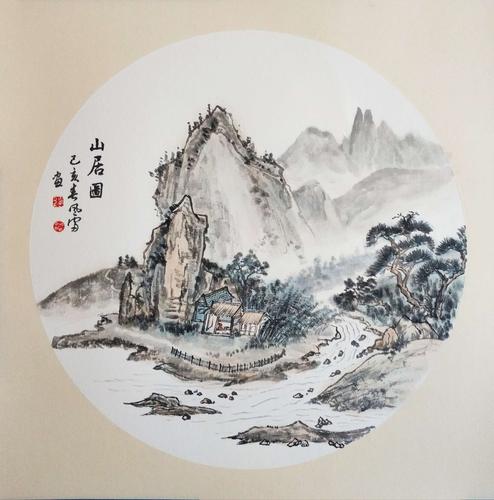 中国山水画:团扇类