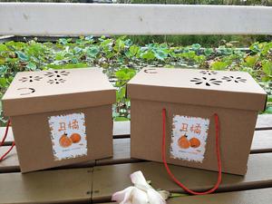 春见耙耙柑包装箱礼品盒柑橘桔子橙子礼盒礼品箱手提丑八怪包装盒