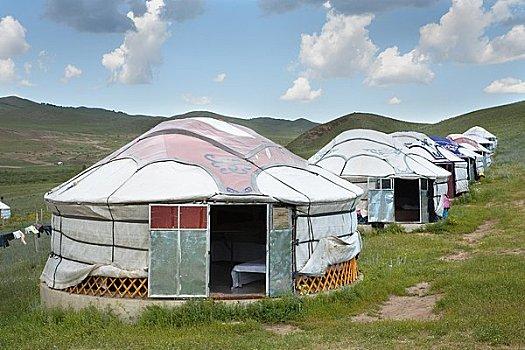 蒙古包,胜地,内蒙古,中国