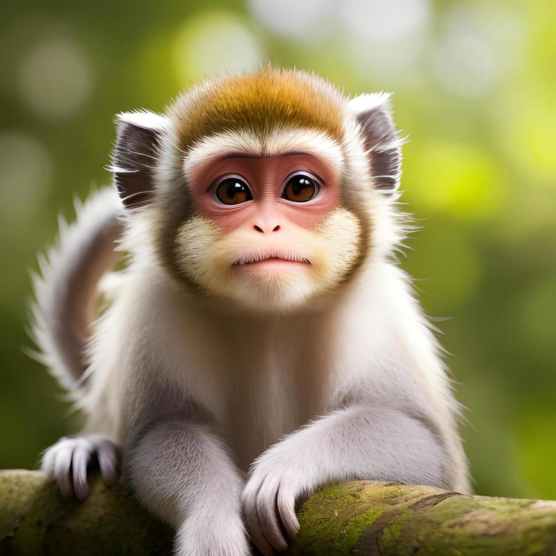 分享一组可爱的小猴子图片 #猴子# #小猴子
