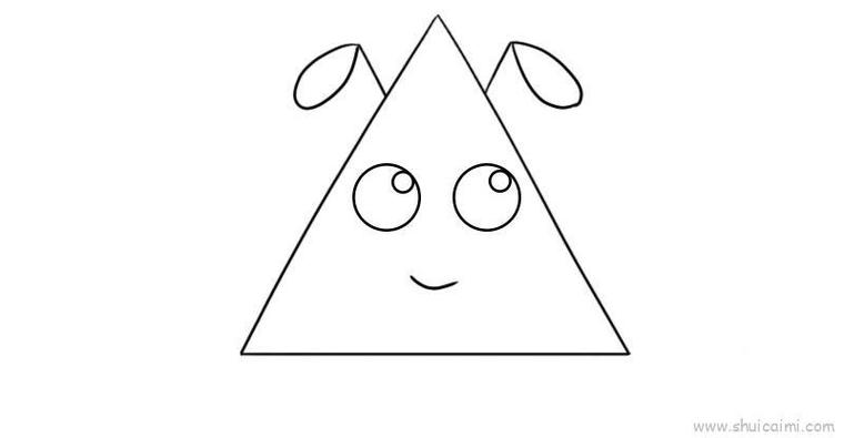 三角形儿童画怎么画三角形简笔画图片大全