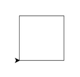 python使用turtle库画正方形矩形三角形多边形同切圆和五角星等简单