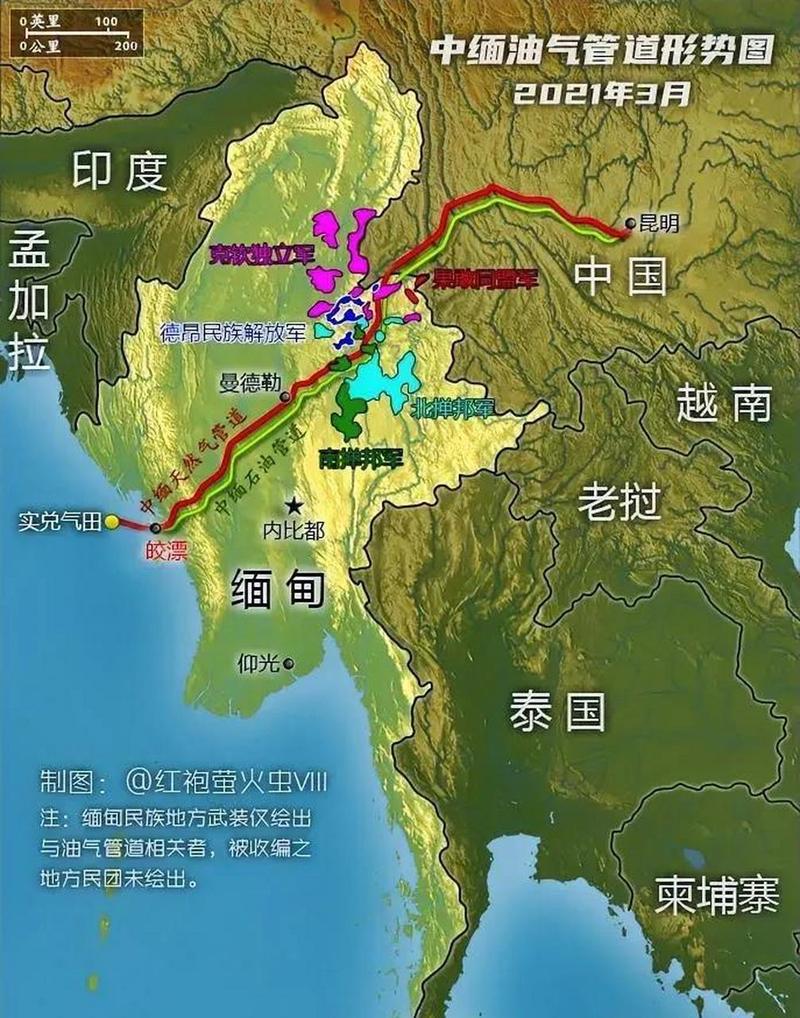 看看地图,缅甸的地理位置对于我们很重要,占领了缅甸,我们就可以直接