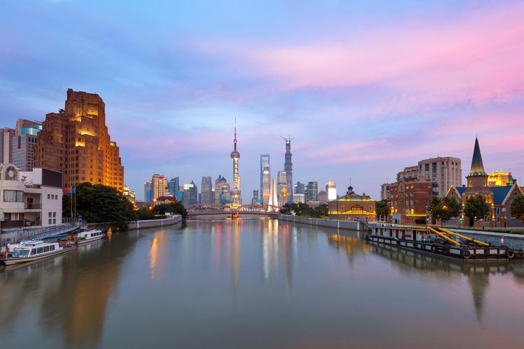 上海,中国,外滩,陆家嘴,金融区