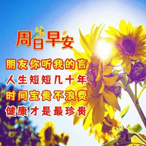 2022年4月24日周日祝福语问候图星期天早上好带字图片阳光语录