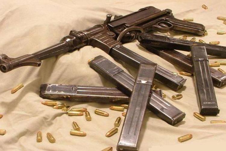 二战解说德国品牌二战著名的冲锋枪之一性能中庸的mp40