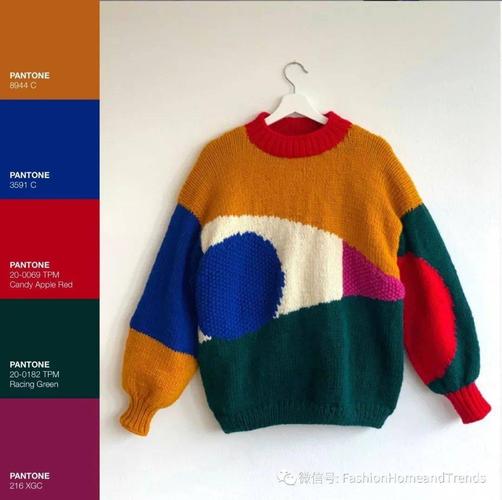 妈妈的手织毛衣有了新的配色灵感后fashion艺术