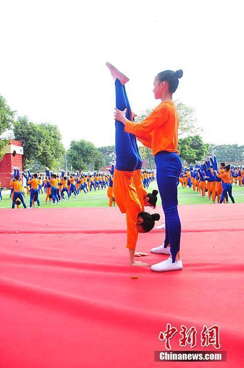 12月14日,记者在第九届全国学校体育联盟(教学改革)在广州市荔湾区