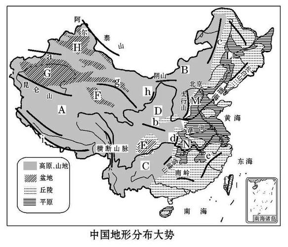 高中地理超清版54幅中国地图!|甘肃|青海|四川|内蒙_网易订阅