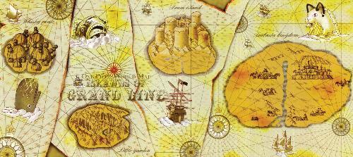 海贼王 伟大航路 的完整地图