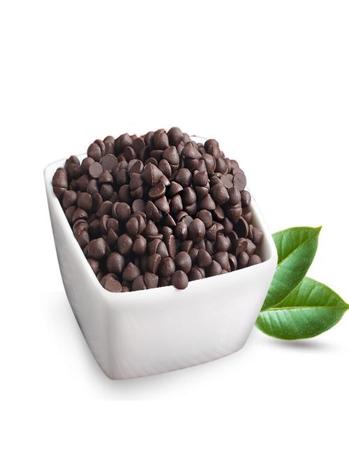 古缇思耐高温黑巧克力豆块200g曲奇饼干商烘焙原材料代可可脂