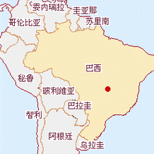 > 巴西国土面积说明所在洲 国家名 英文名 国土面积大小 南美洲 巴西