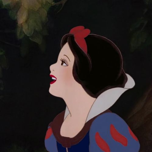 迪士尼公主 白雪公主 头像 自截